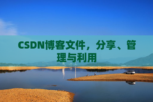 CSDN博客文件，分享、管理与利用